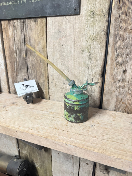Wesco Green Oil Can with Nylon Spout