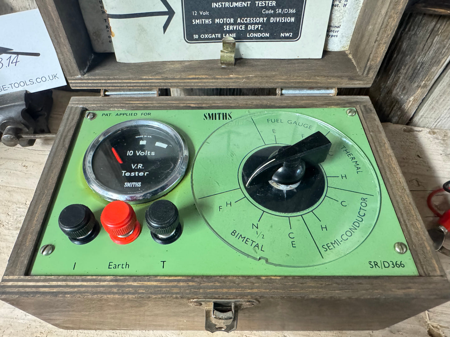 Smiths Automotive Electrical Instrument Tester SR/D366