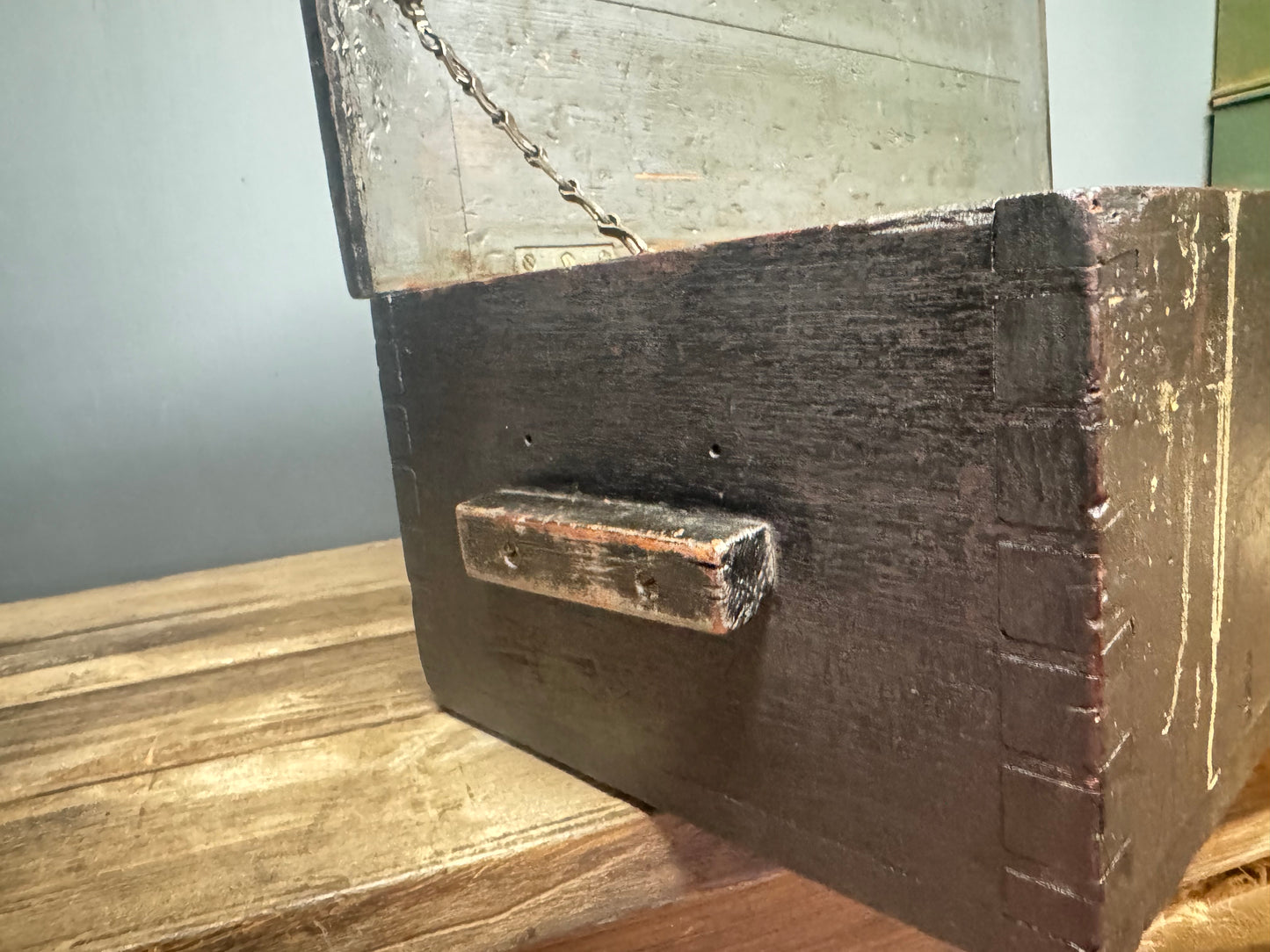 Air Ministry Wooden Tool Box