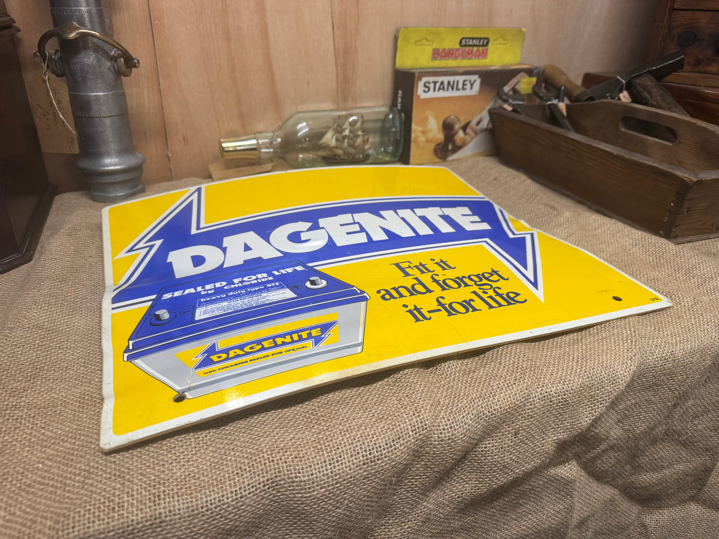 Dagenite Batteries Plastic Sign