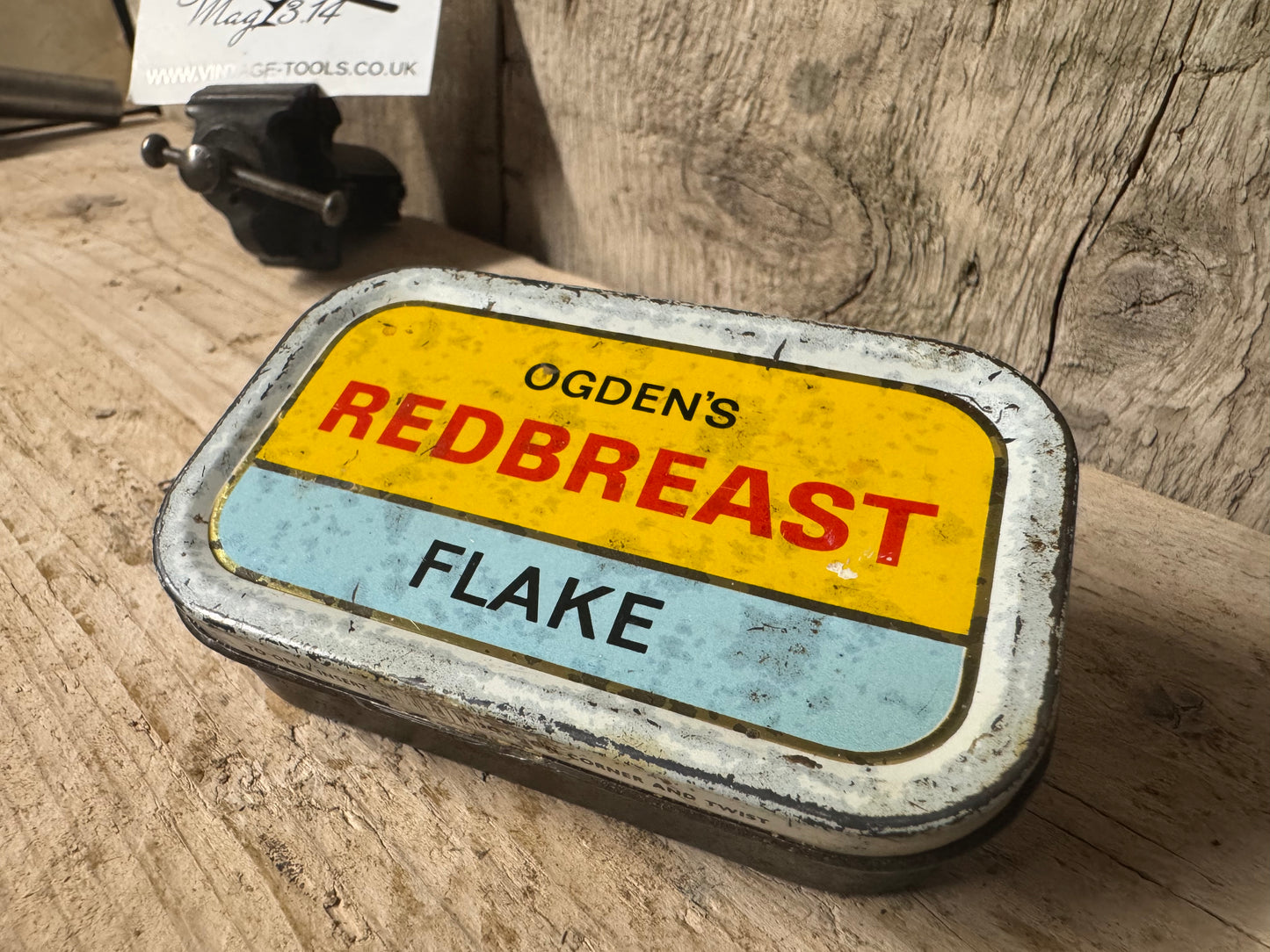 Ogdens Redbreast 2oz Flake Tin