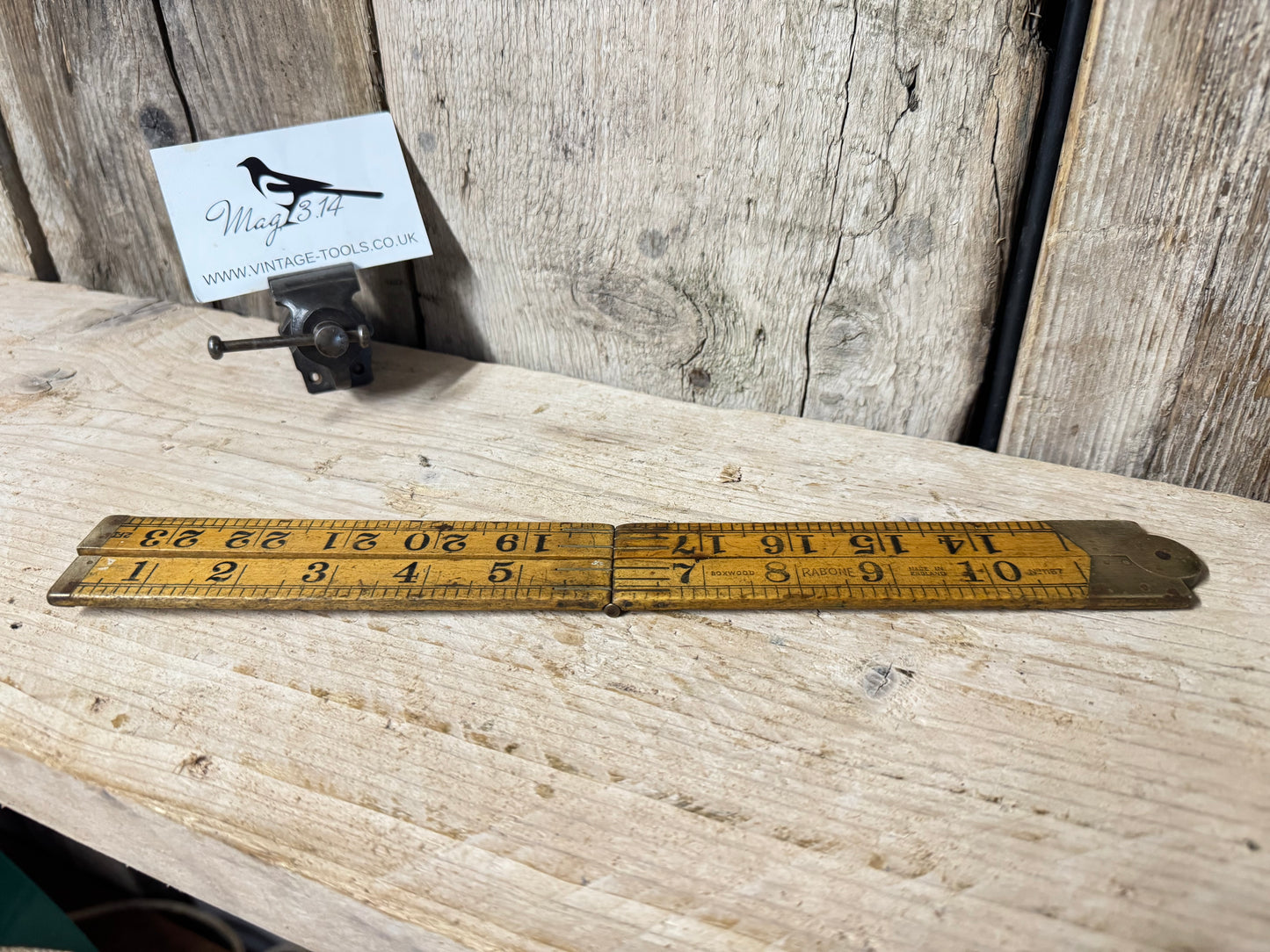Rabone No 1167 Boxwood 2ft Folding Rule
