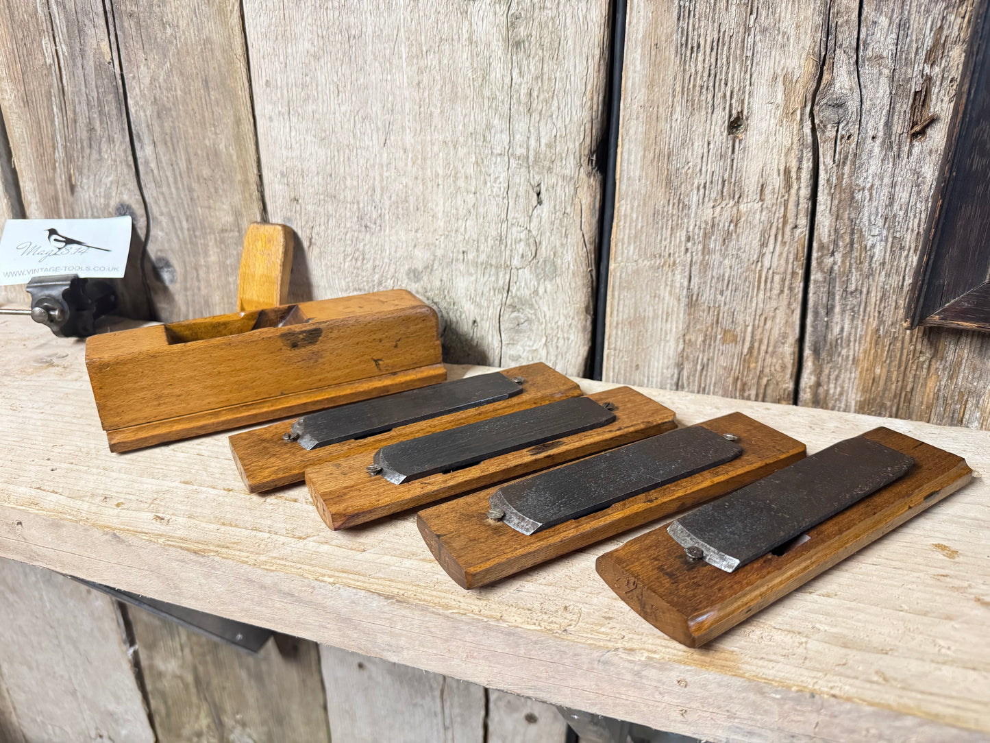 7 1/4" Patternmakers Beech Rounding Plane