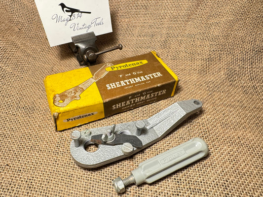 Vintage Pyrotenax F and G Sheathmaster cable stripper