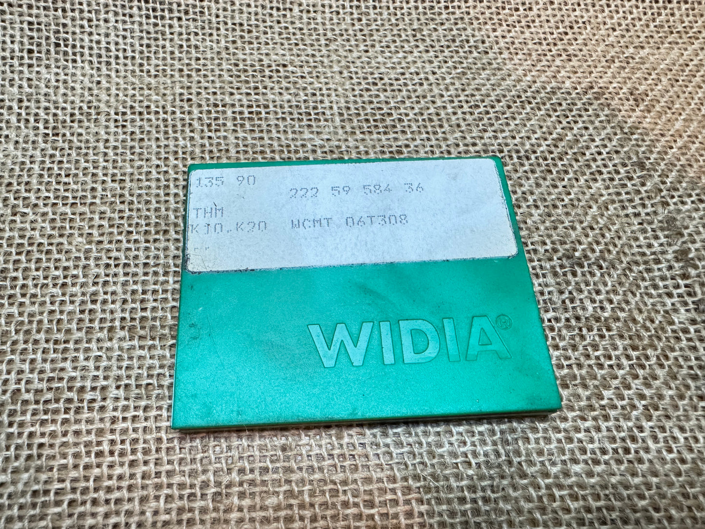 Widia THM WCMT 06T308 Carbide Inserts x 9
