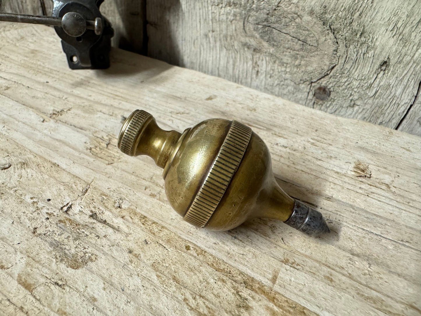 6.2oz Brass Plumb Bob with Steel Tip