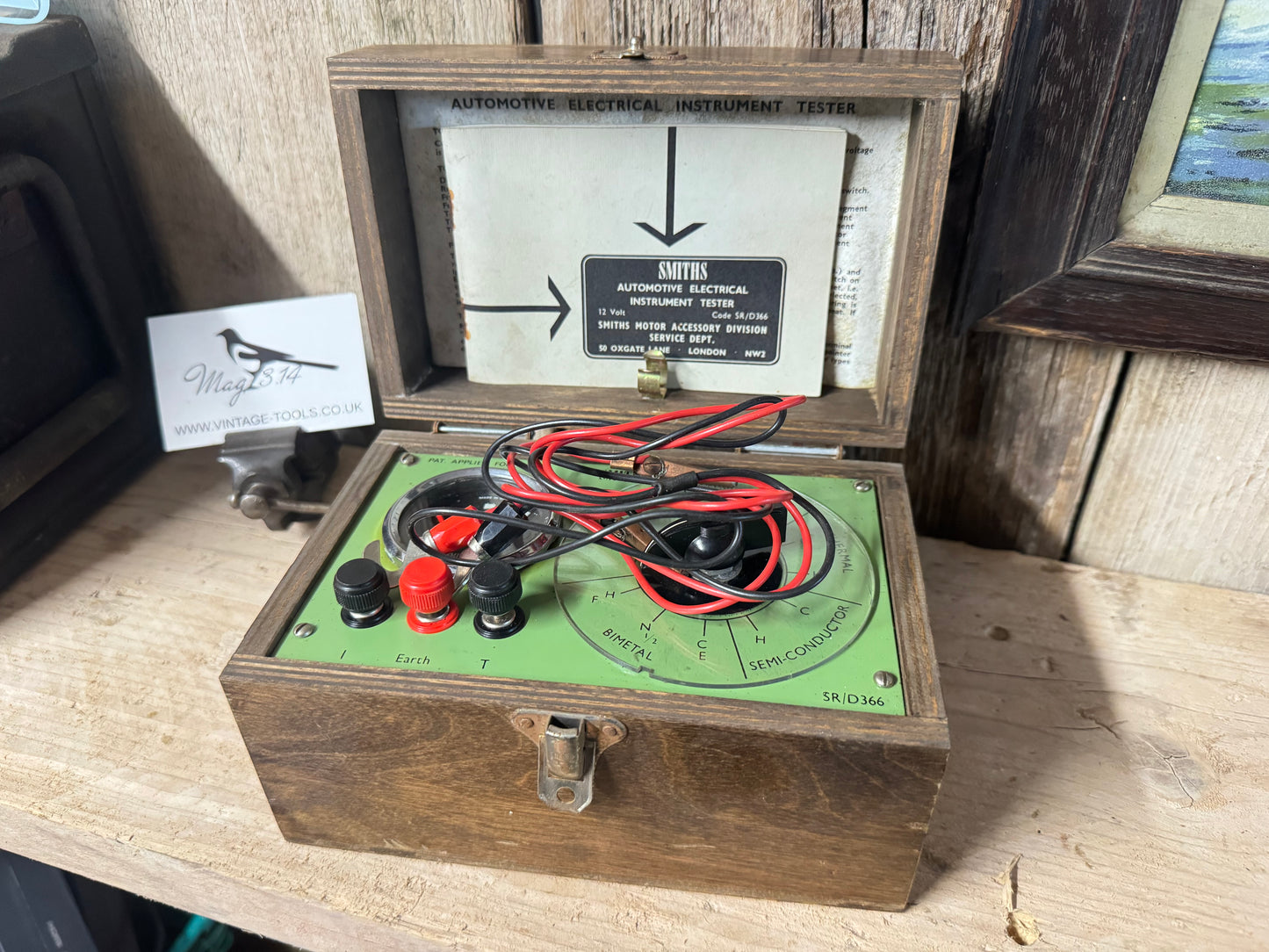 Smiths Automotive Electrical Instrument Tester SR/D366