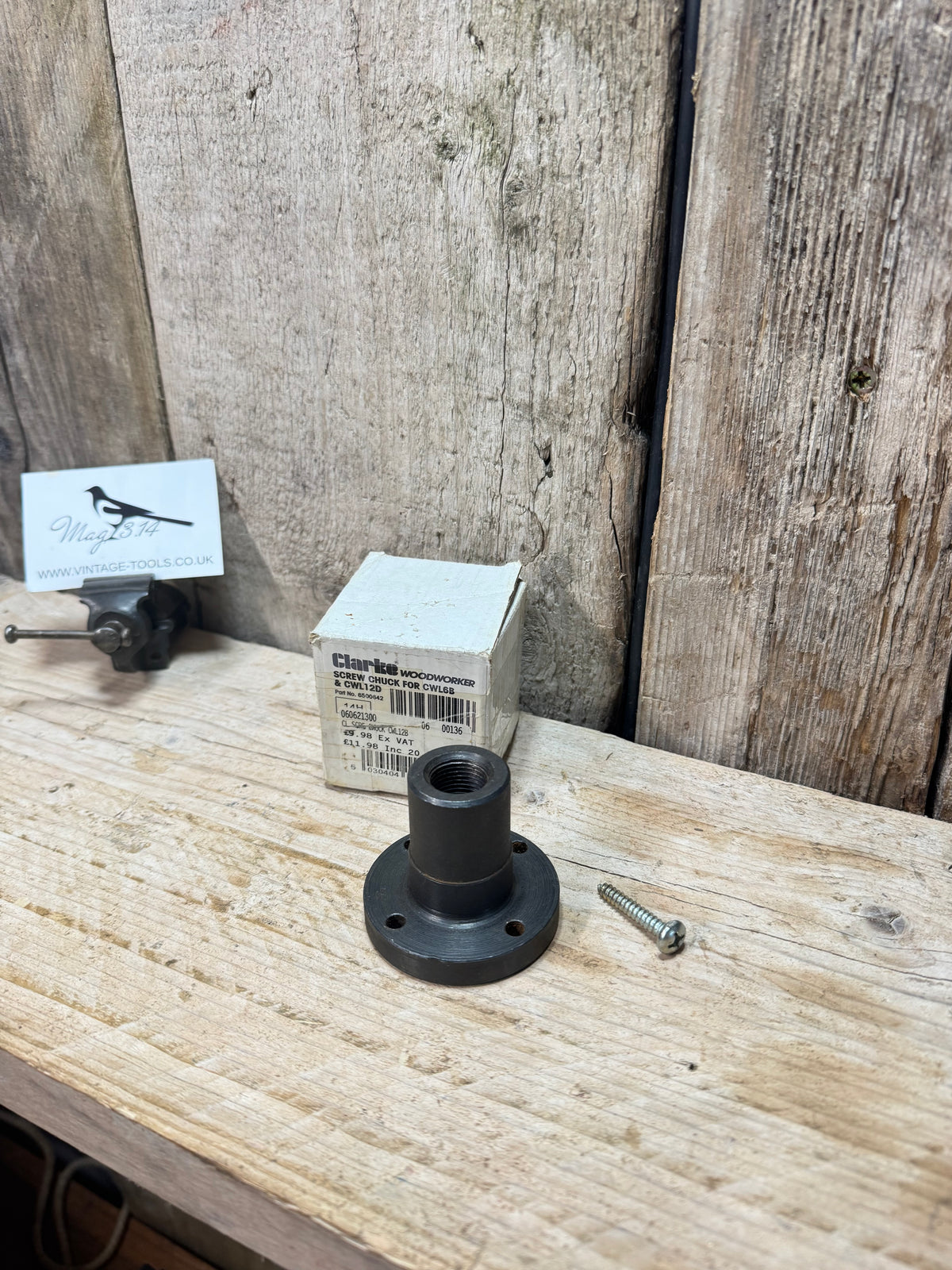 Clarke Screw Chuck for CWL6B & CWL12D