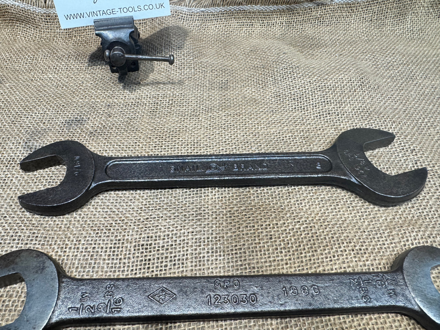 3 x G.P.O Marked Imperial Combination Spanners