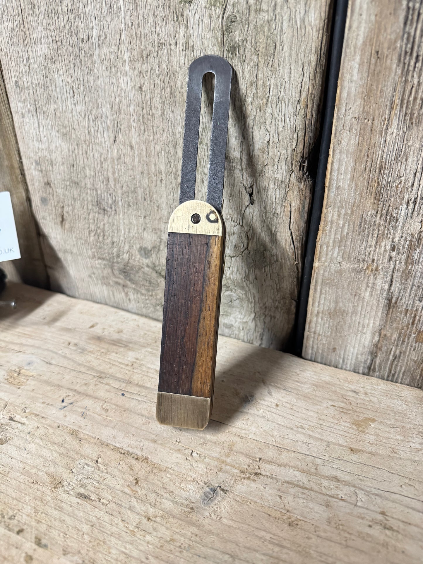 Brass & Rosewood 7 1/2” Sliding Bevel