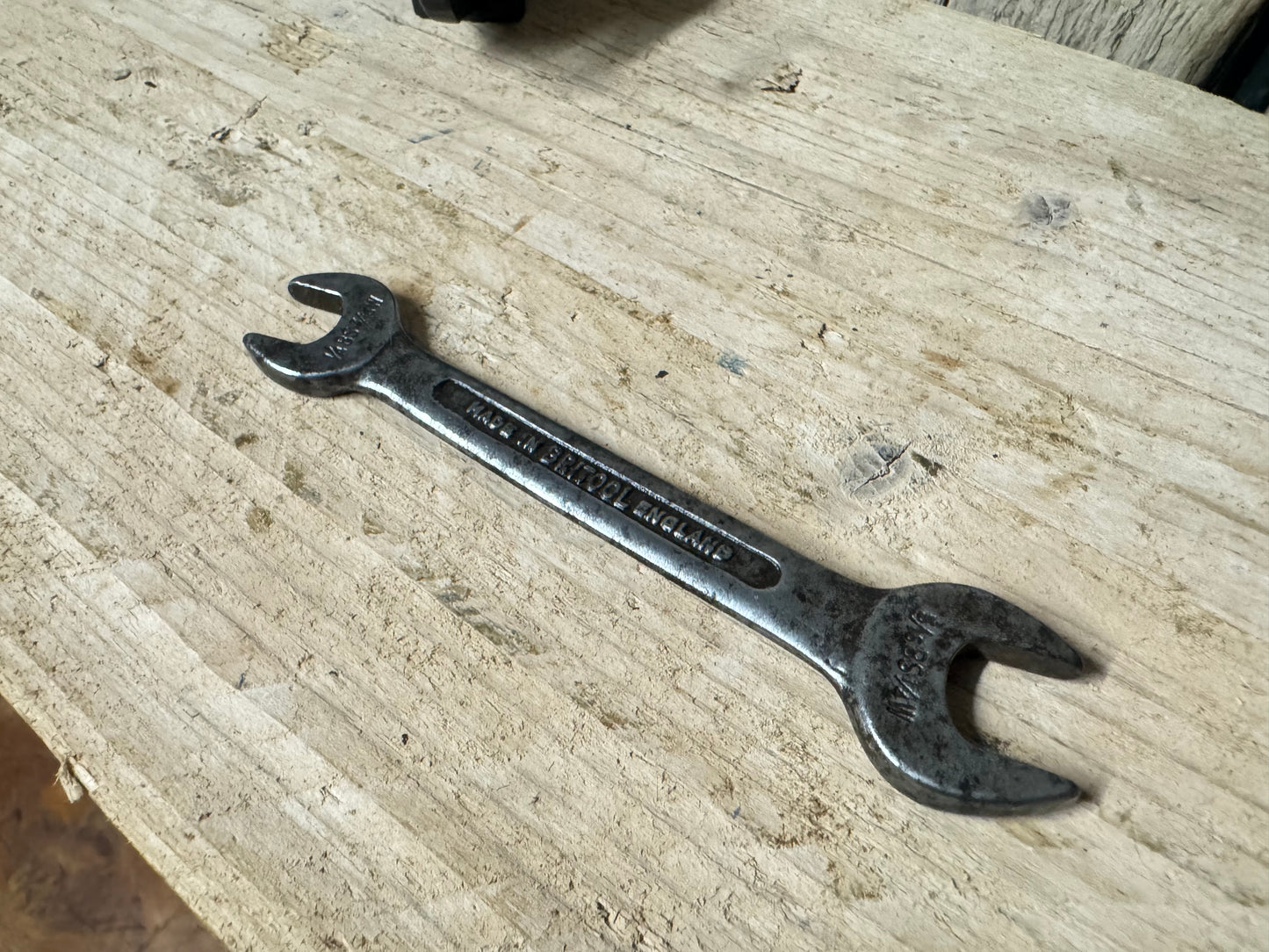 Britool Imperial Open Combination Spanner With Military Broad Arrow