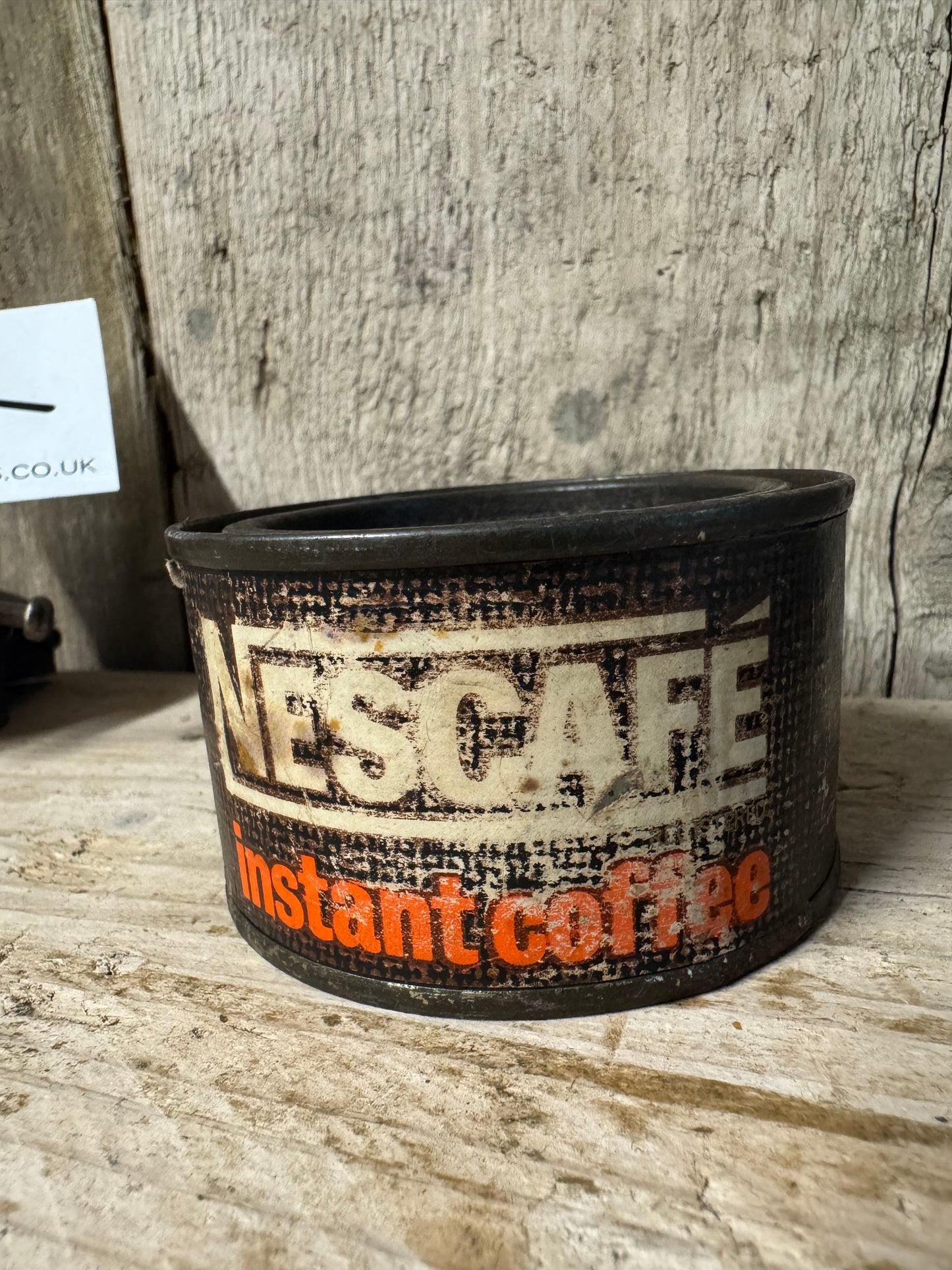 Vintage Nescafe Instant Coffee 1oz Tin