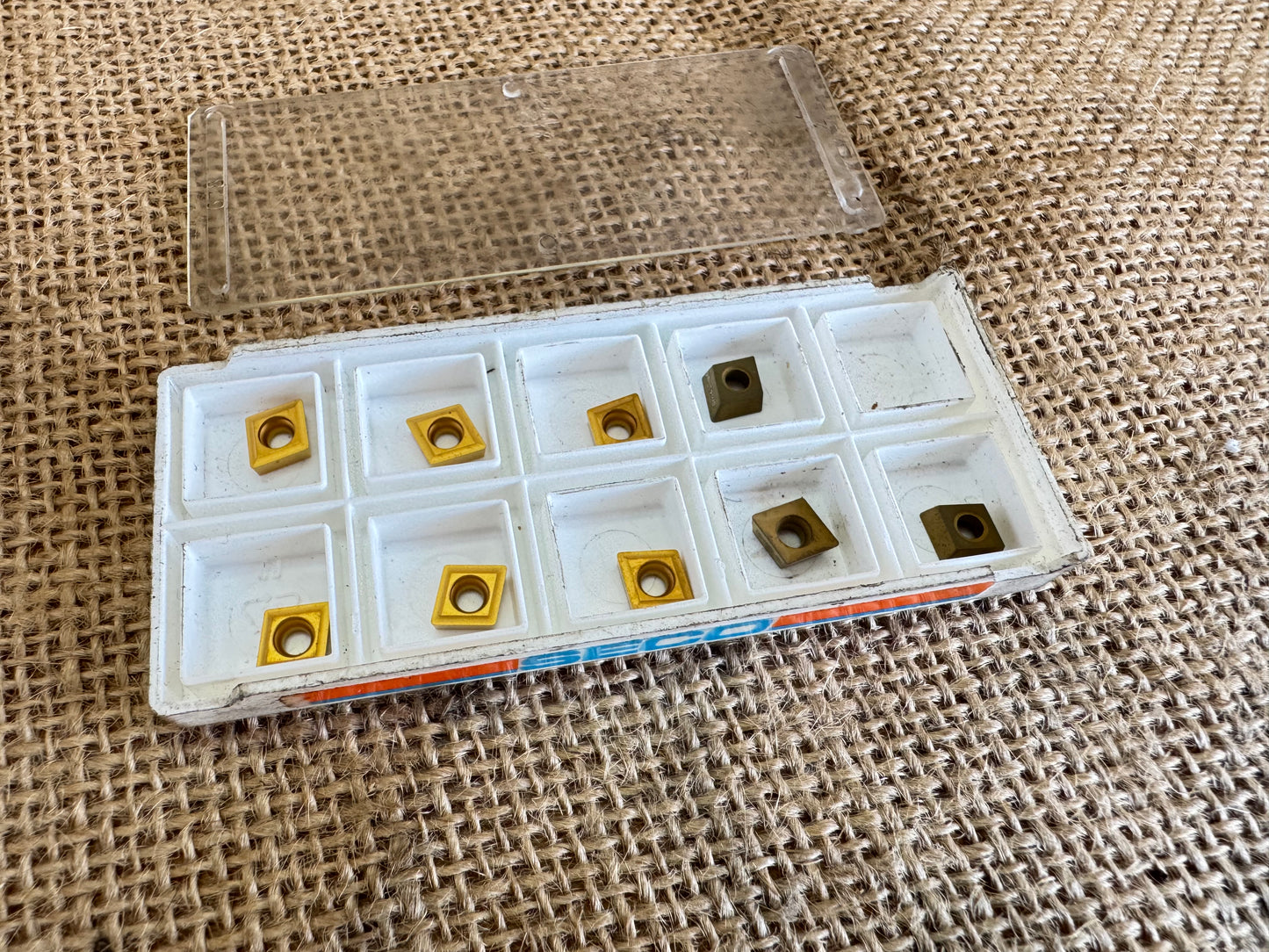 SECO CCMX060204T T25M Carbide Inserts x 9