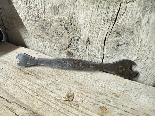 Draper No 8100 4BA & 6BA Pressed Steel Spanner