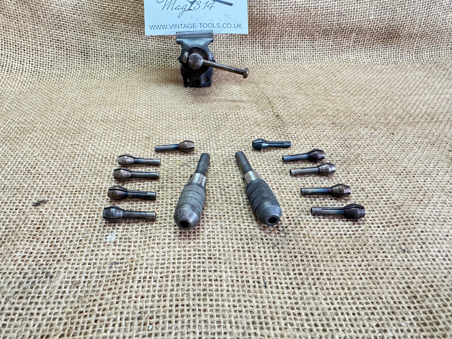 Eclipse No 160 Pin Chuck / Chuck Reducers with Chucks.