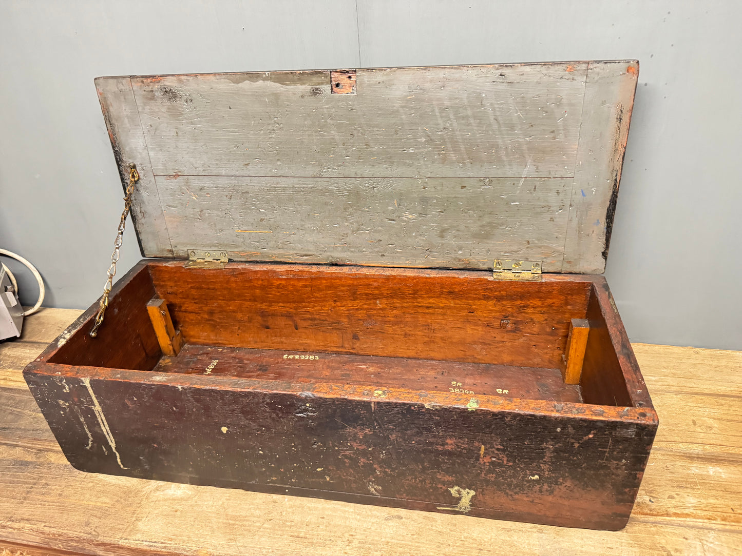 Air Ministry Wooden Tool Box