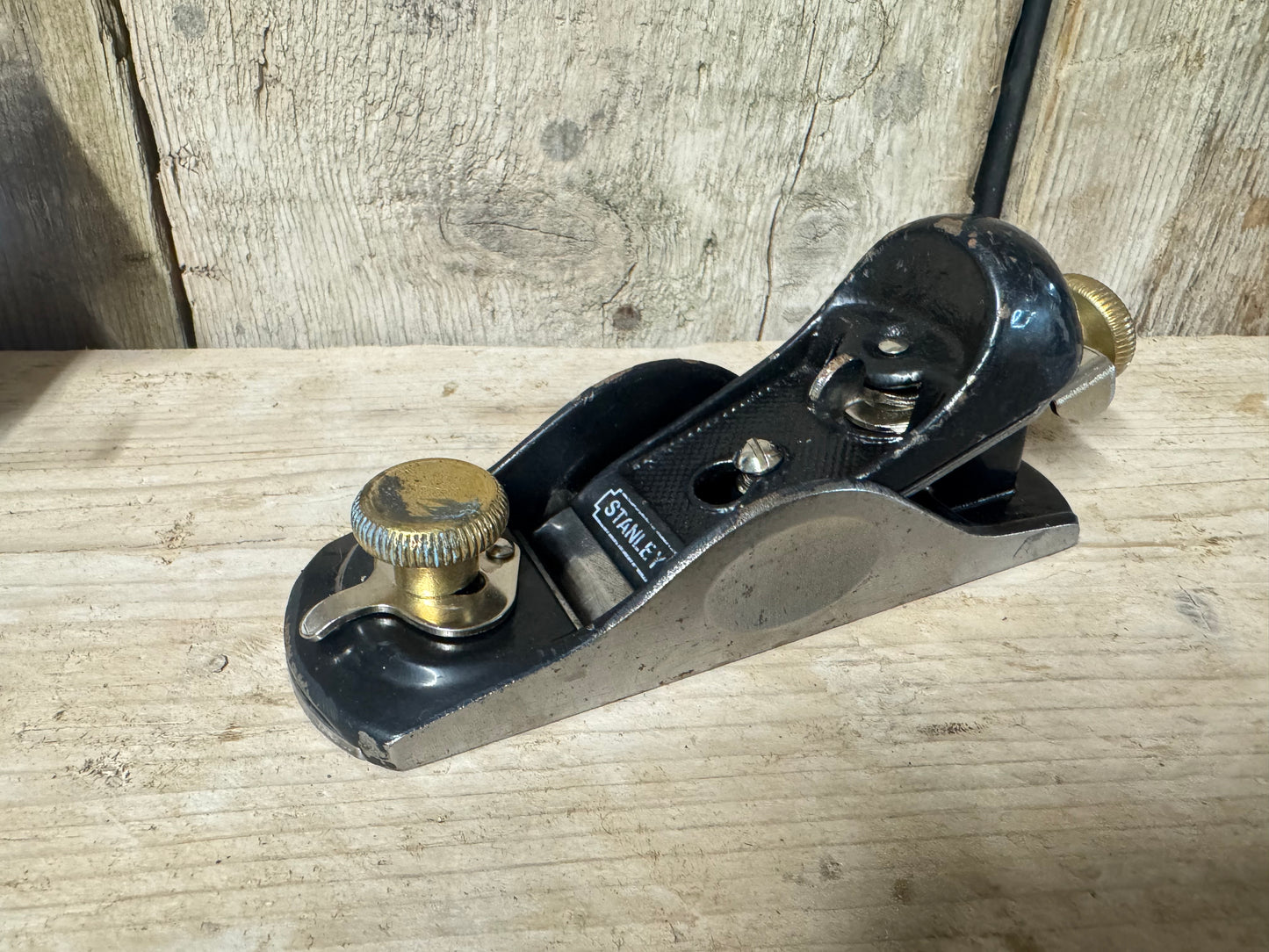 Modern Stanley 9 1/2 Fully Adjustable Block Plane
