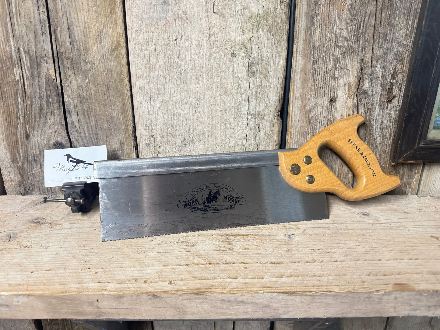 Spear & Jackson Steel Back 14TPI Tenon Saw