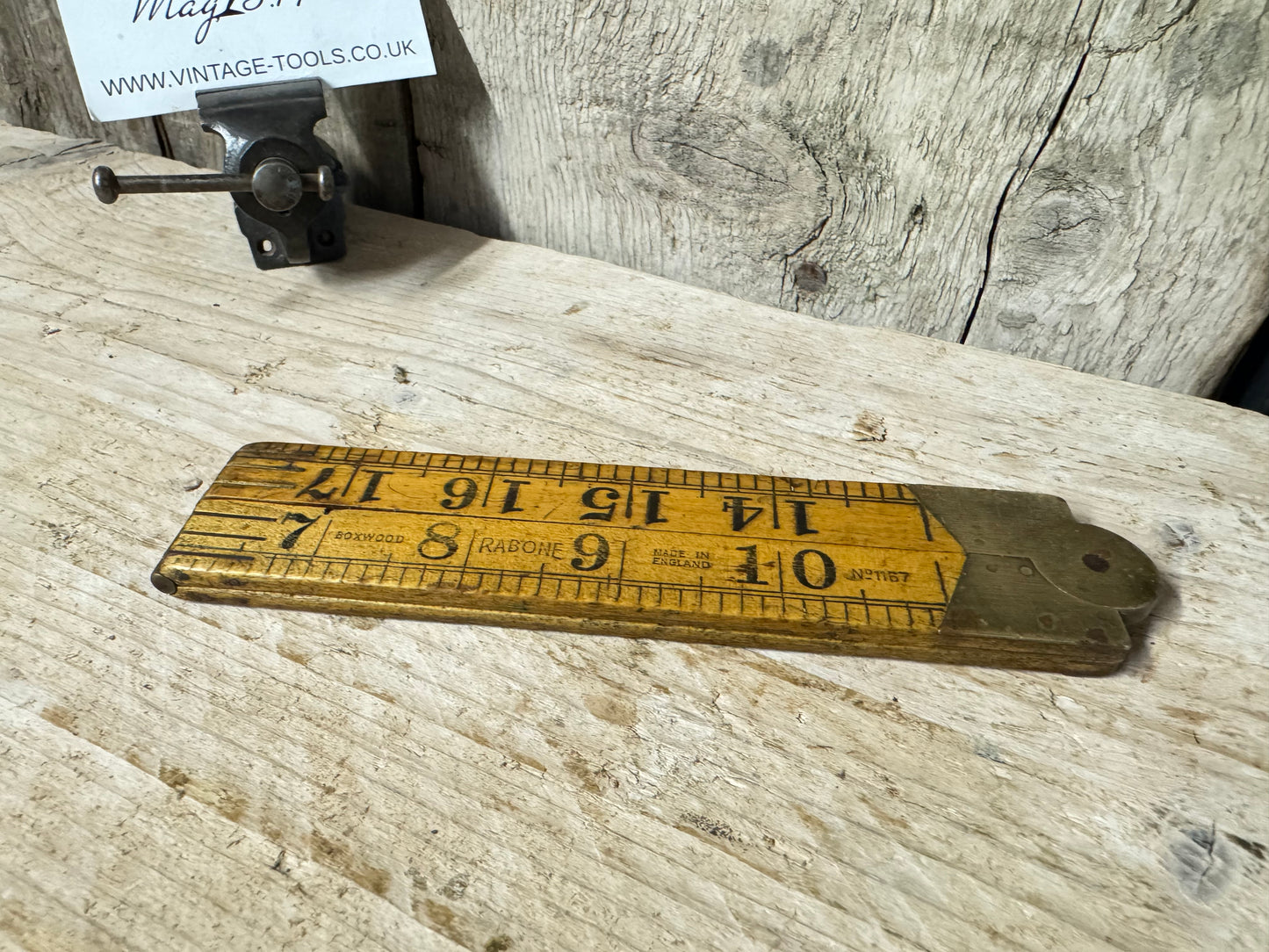 Rabone No 1167 Boxwood 2ft Folding Rule