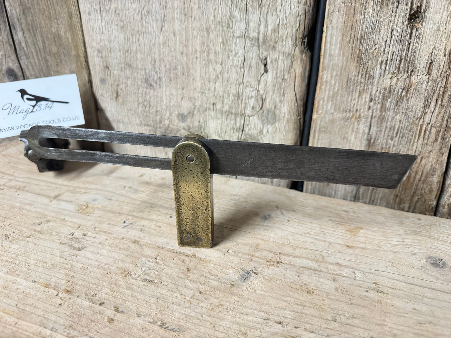 Apprentice Made Bronze Sliding Bevel