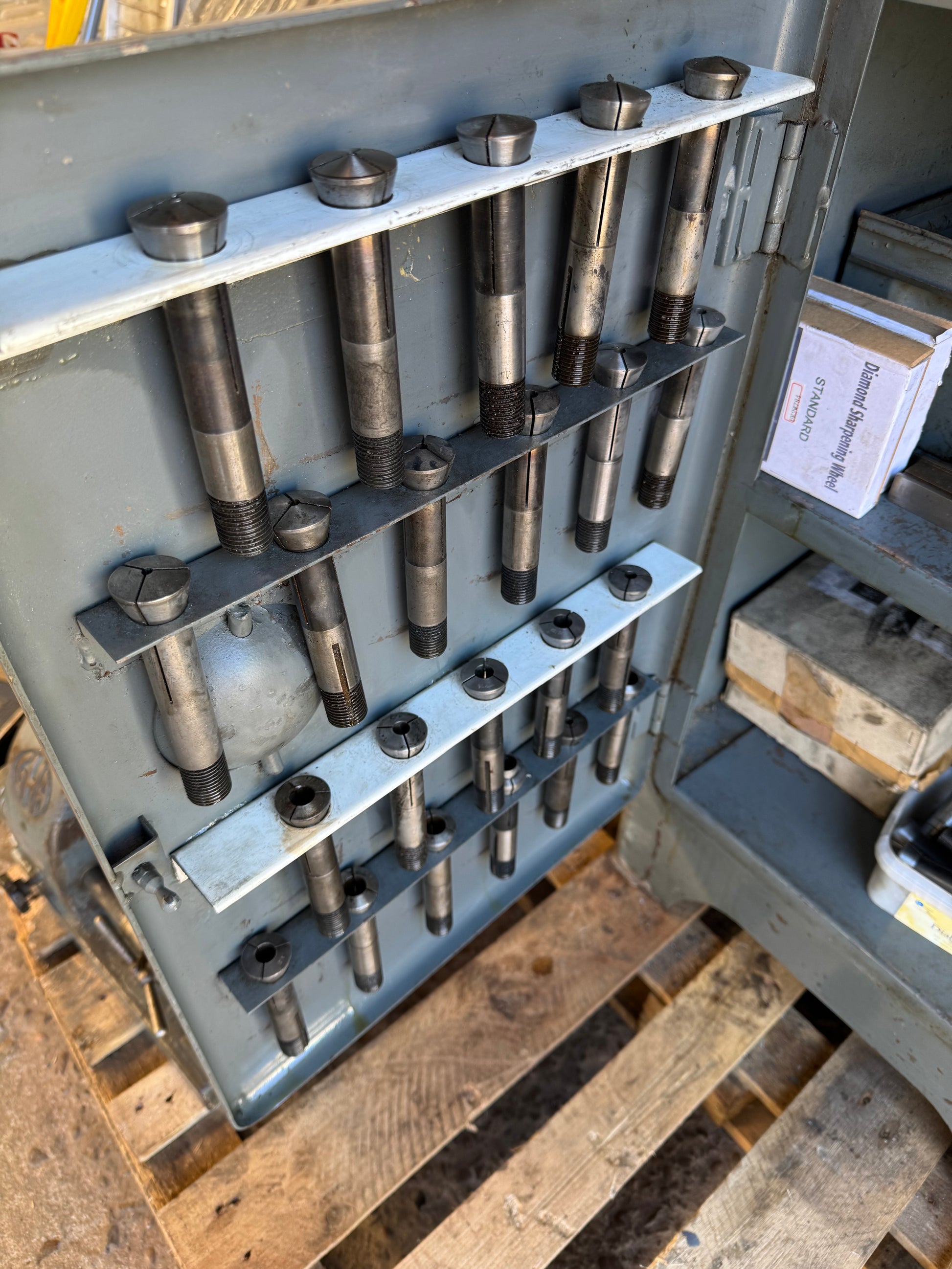Alexander 2CGC Cutter Grinder with Tooling, spares & Cabinet