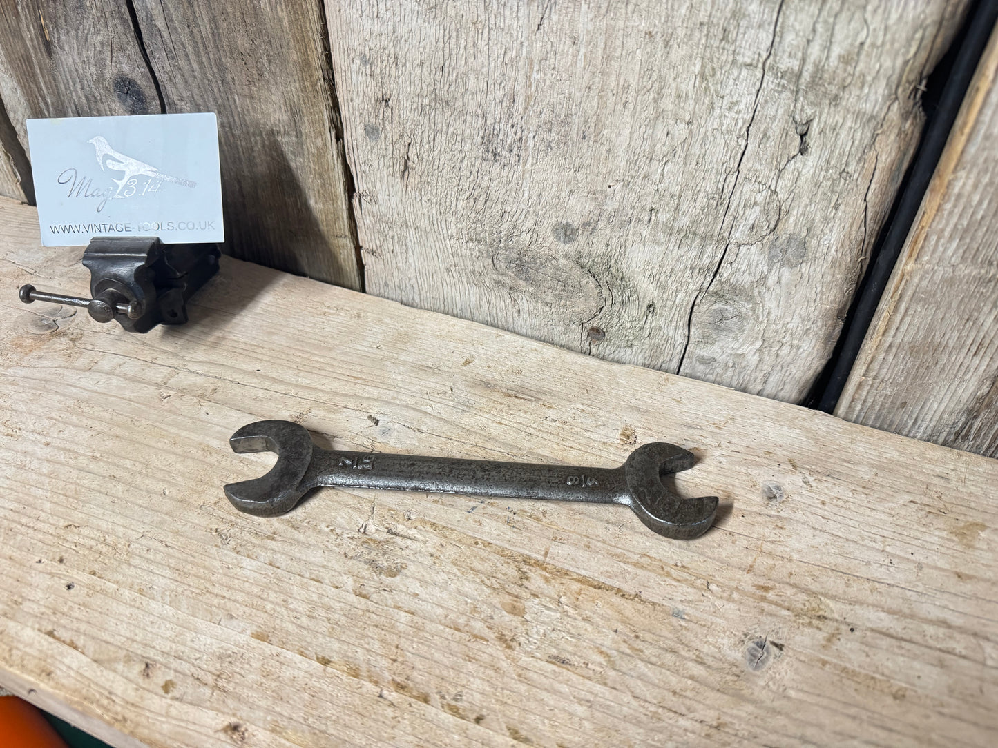 Open Combination Spanner with Military Broad Arrow.