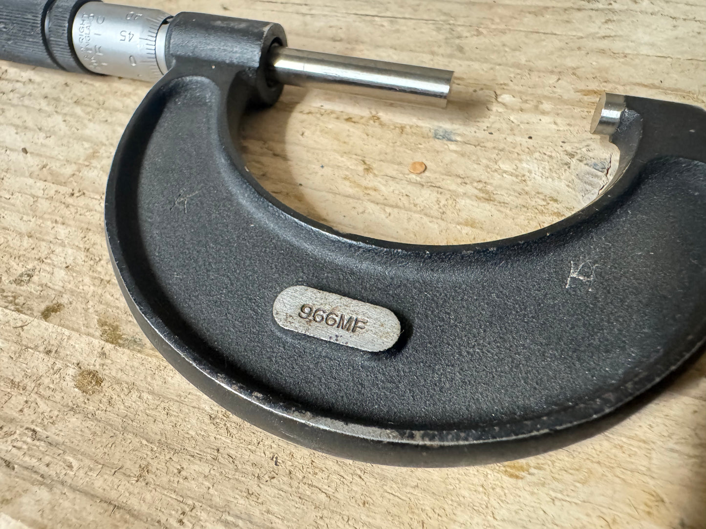 Moore & Wright No 966MF 25-50mm Micrometer