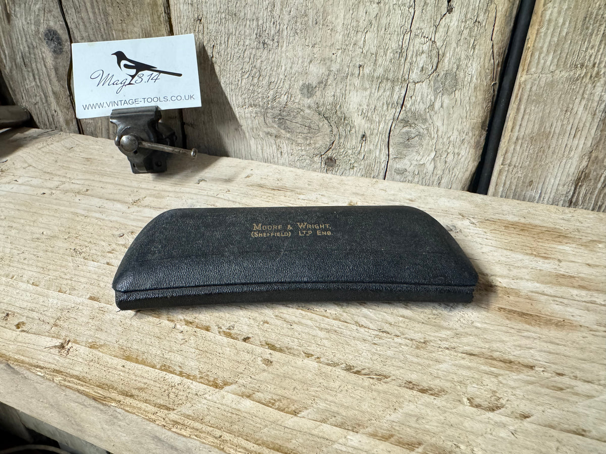 Moore & Wright No 965B 0-1" Micrometer with Military Broad Arrow