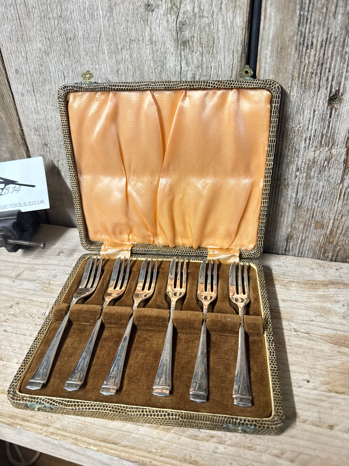 Vintage EPNS Dessert Fork Set