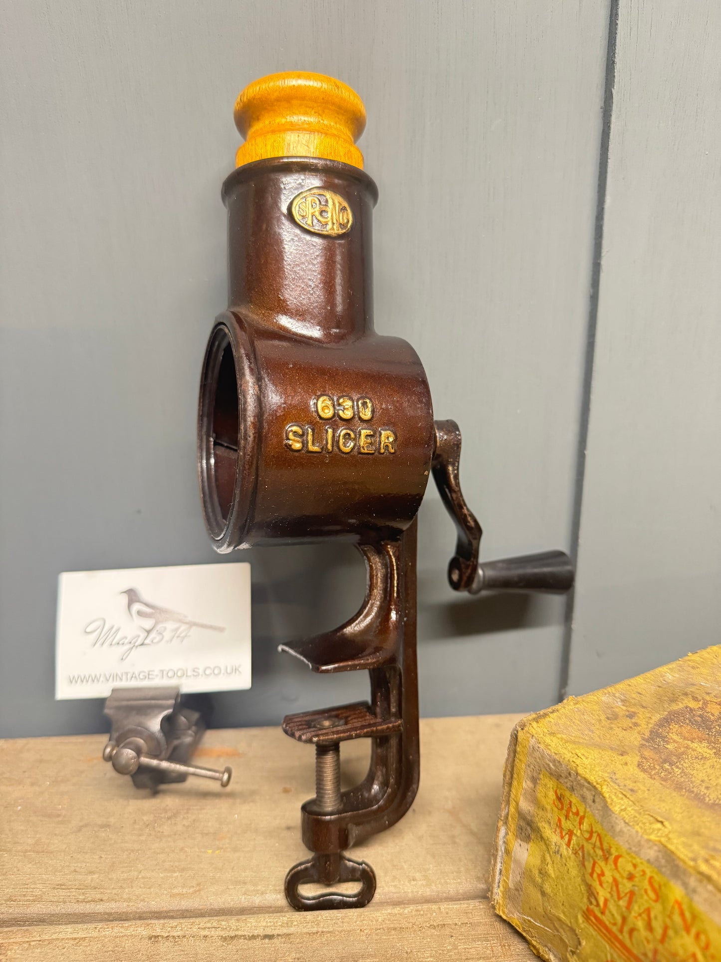 Vintage Spongs No 630 Marmalade Slicer