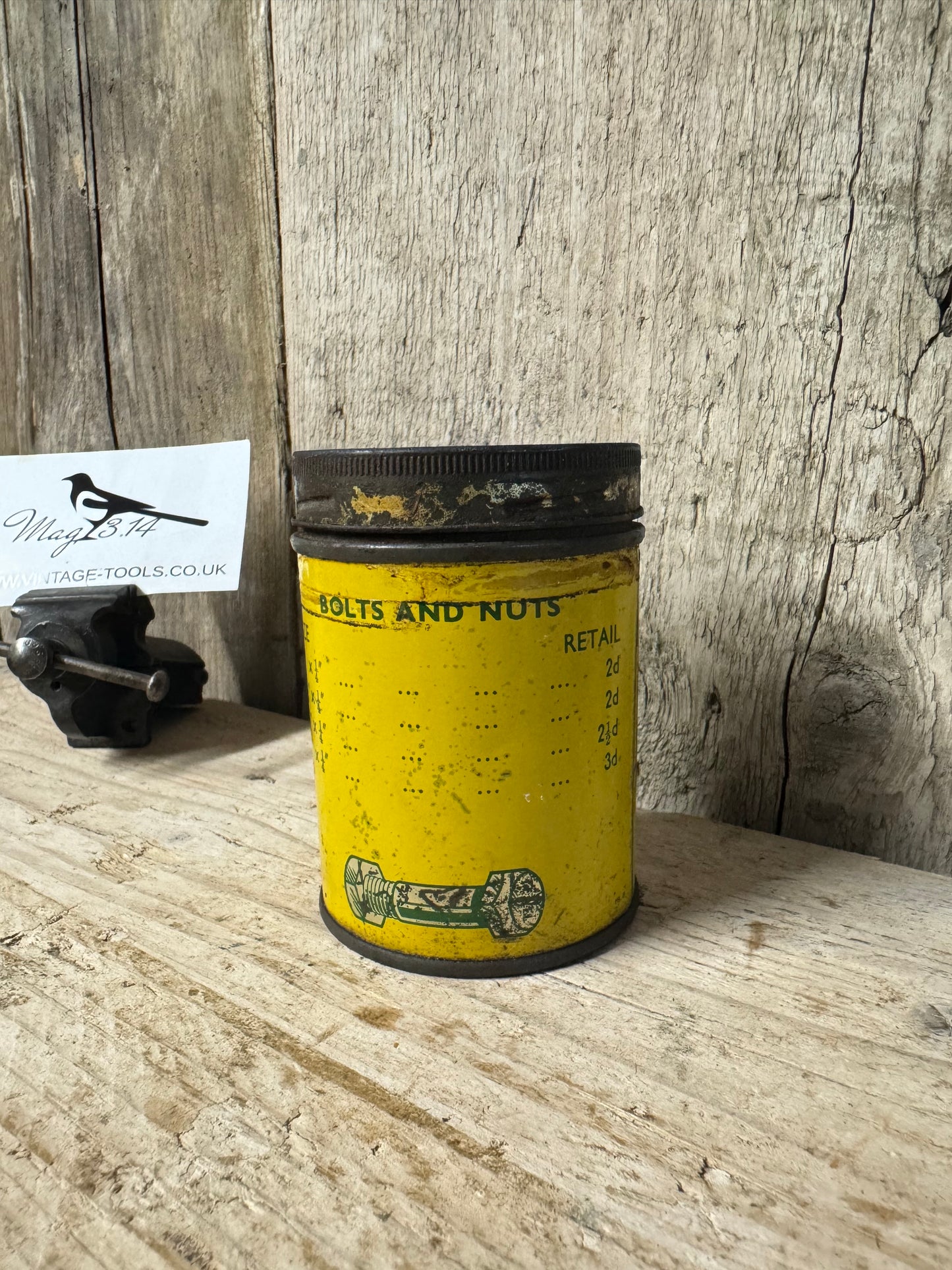 Tewel Automobile Productions Bolts & Nuts Tin