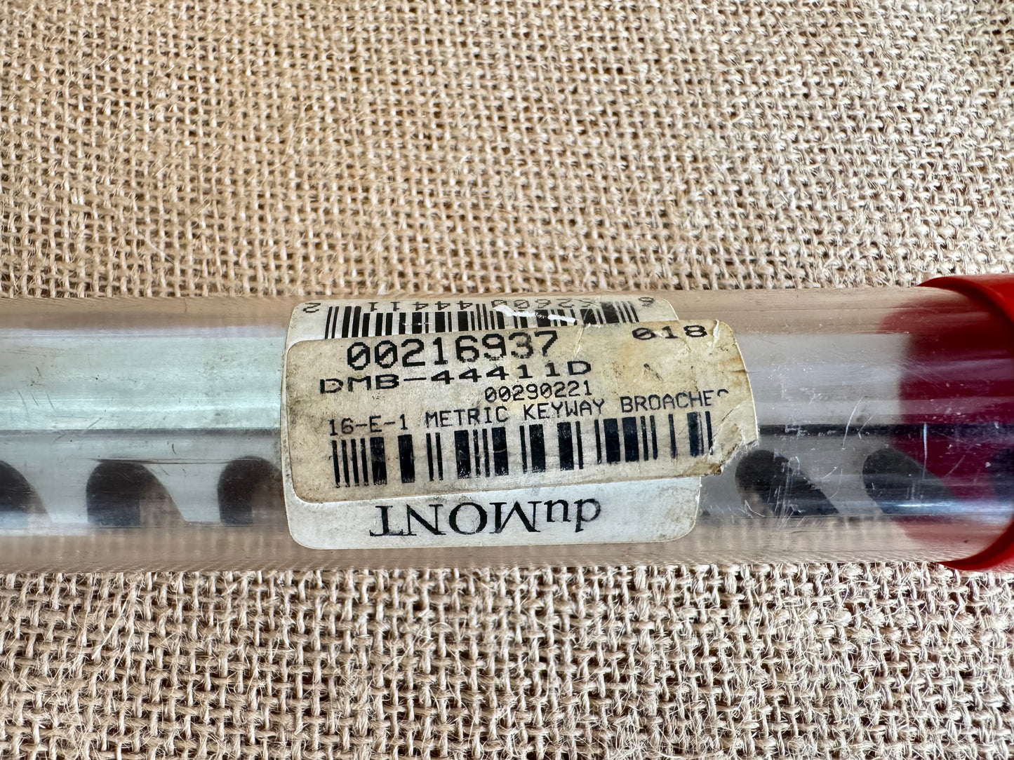 duMont DMB-44411D 16-E-1 Metric Keyway Broach