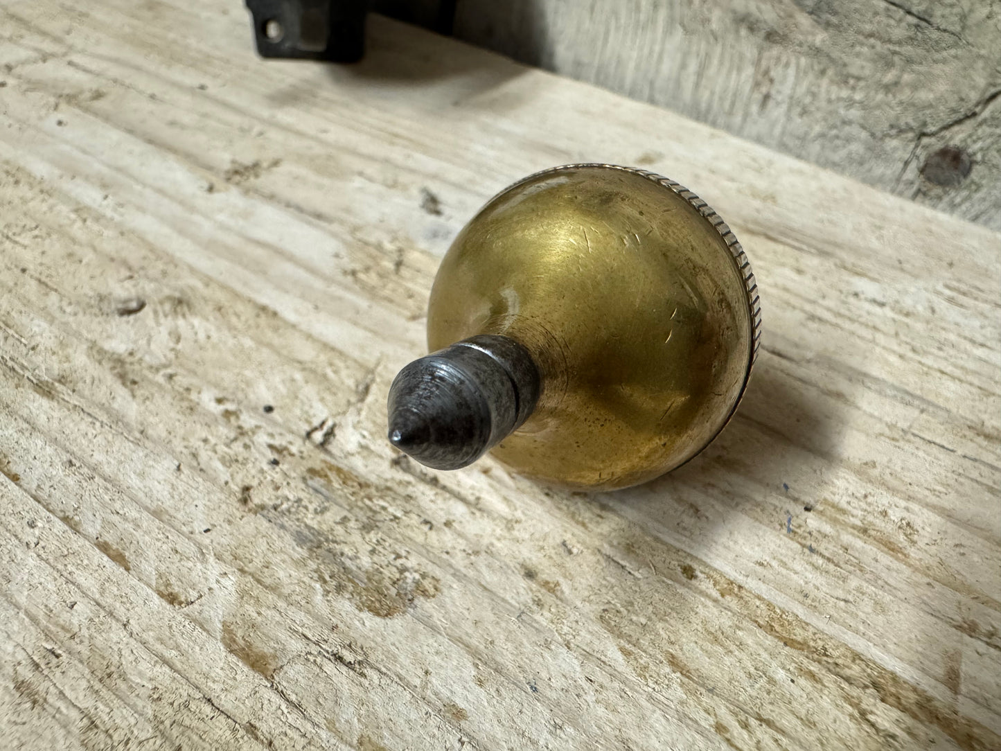 6.2oz Brass Plumb Bob with Steel Tip