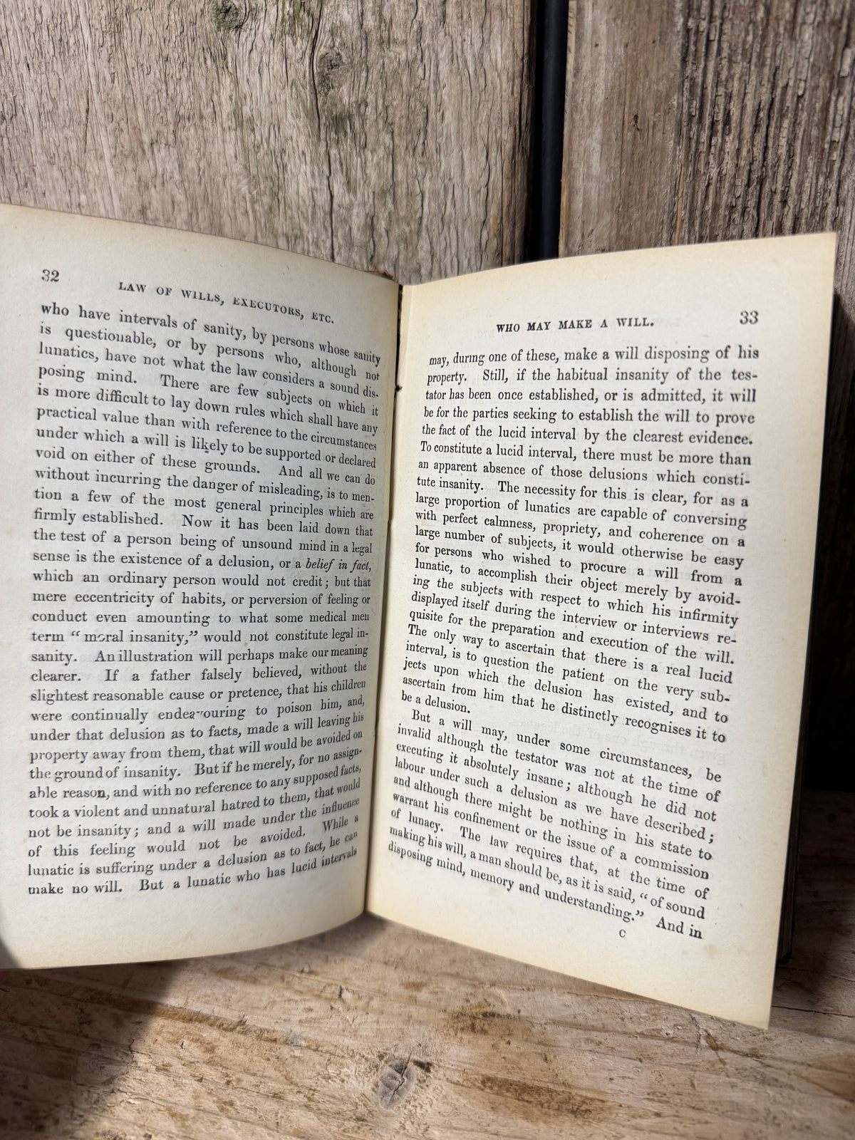 The Law of Wills, Executors and Administrators by W.A. Holdsworth 1884