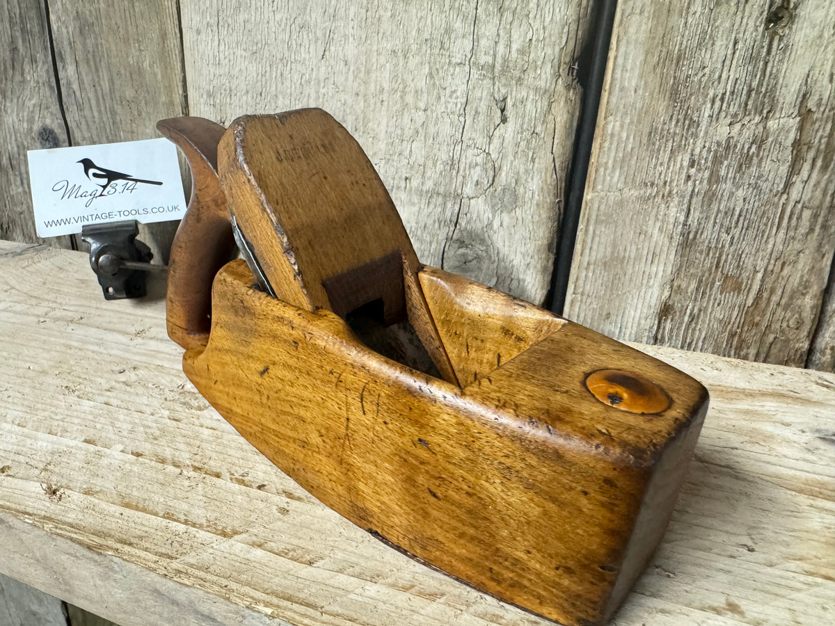8" Beechwood Handled Coffin Plane