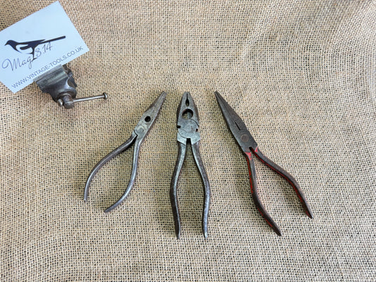 Selection of 3 Vintage Pliers