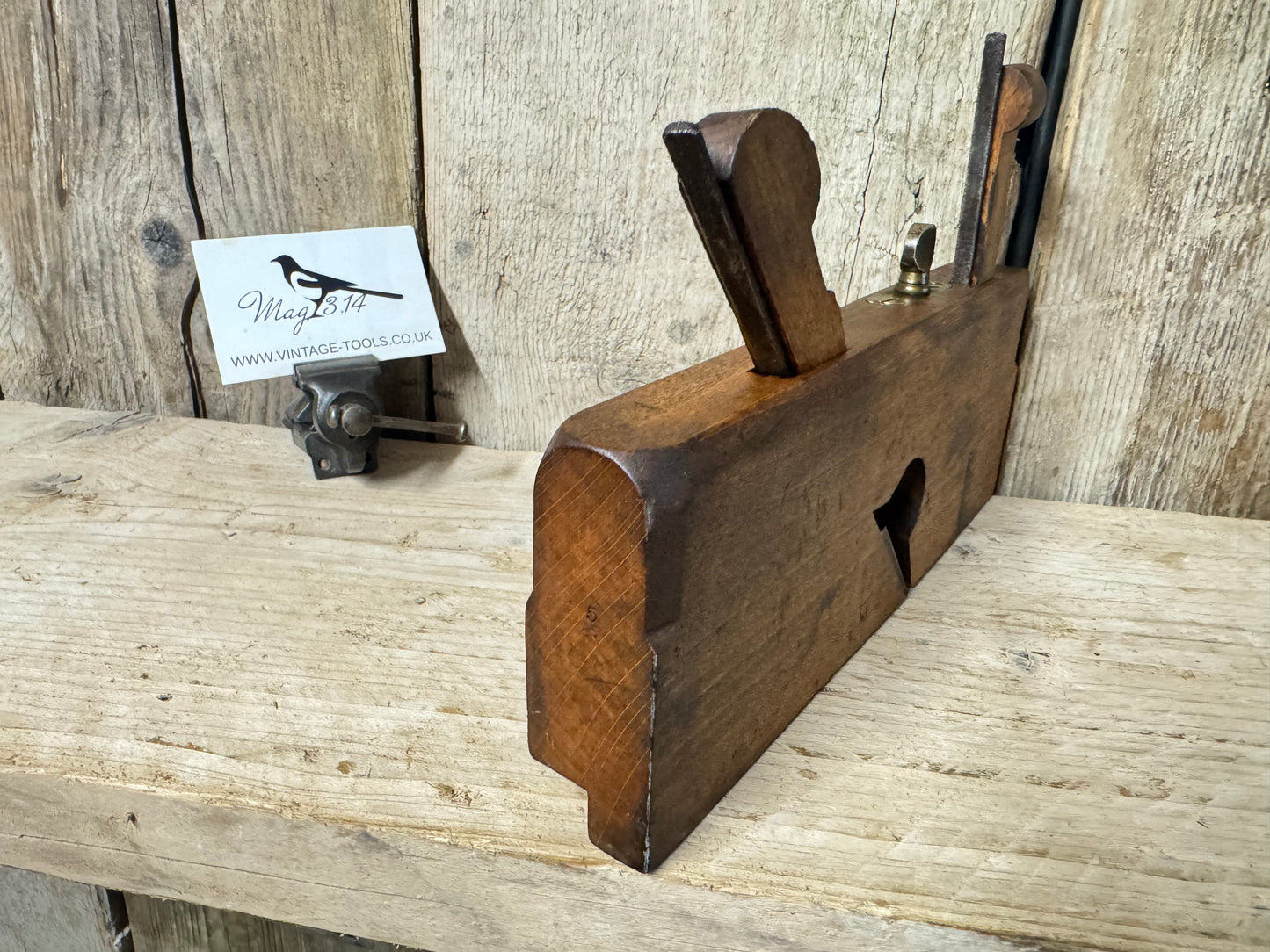 A Mathieson Twin Iron 5/8 Moulding Plane