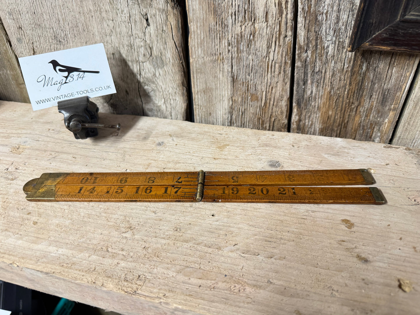 Rabone No 1167 24” Boxwood Folding Rule