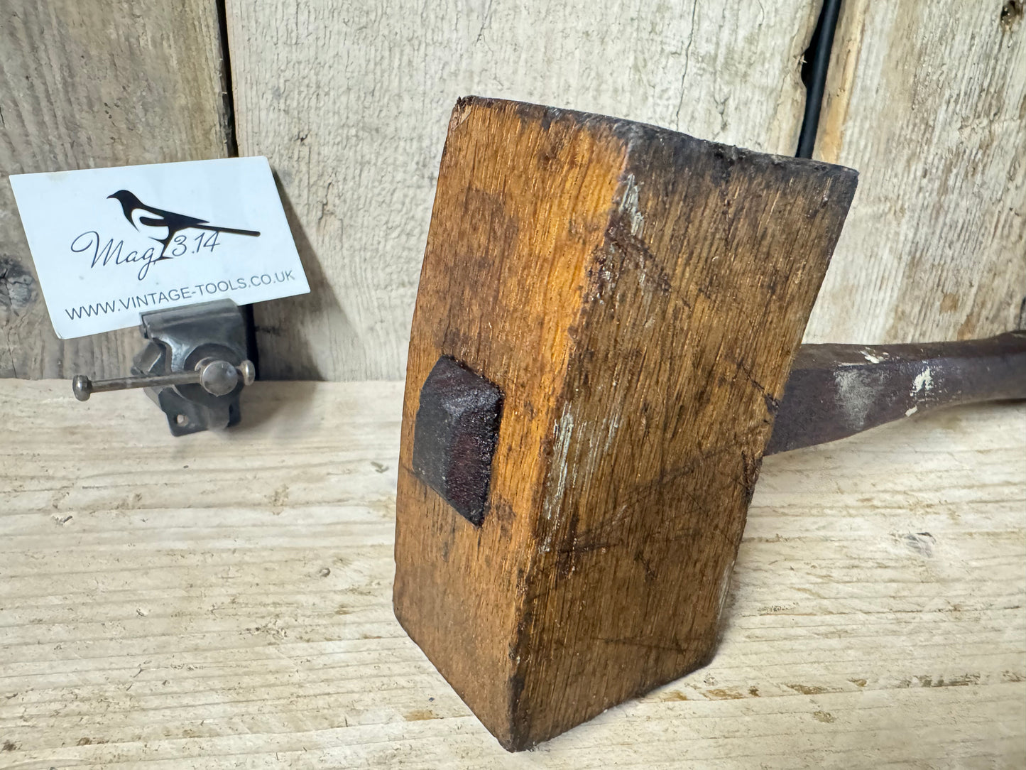 Vintage 11oz User made Wooden Mallet