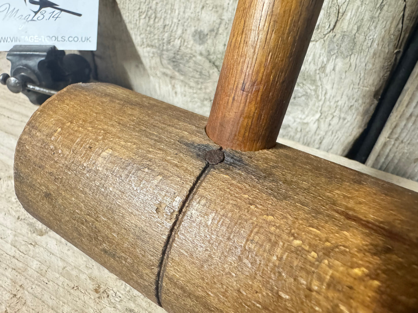 18oz Vintage Beech Mallet
