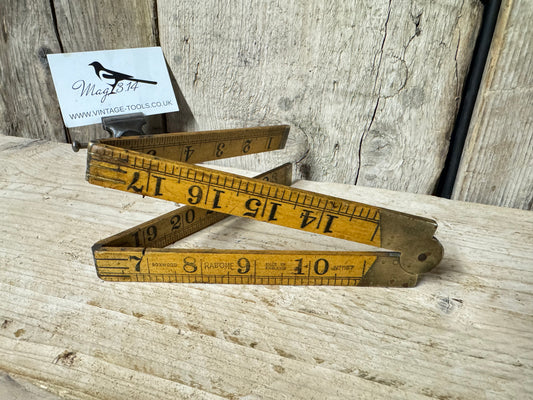 Rabone No 1167 Boxwood 2ft Folding Rule