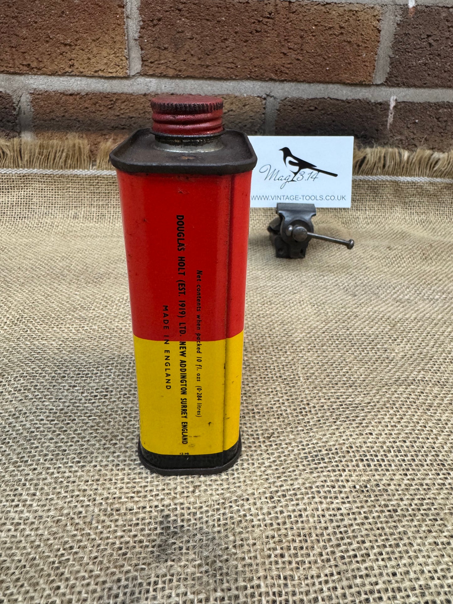 Vintage Holts Tar Remover Tin Can