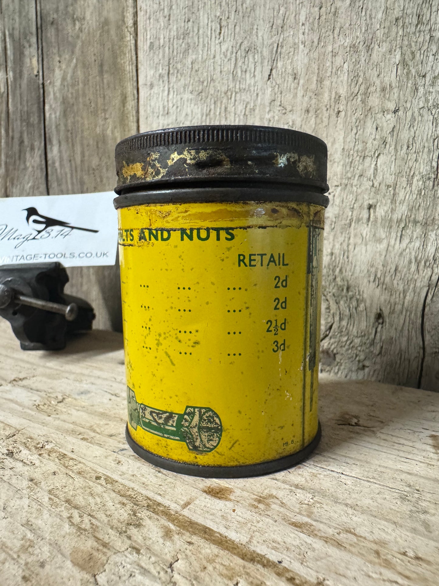 Tewel Automobile Productions Bolts & Nuts Tin