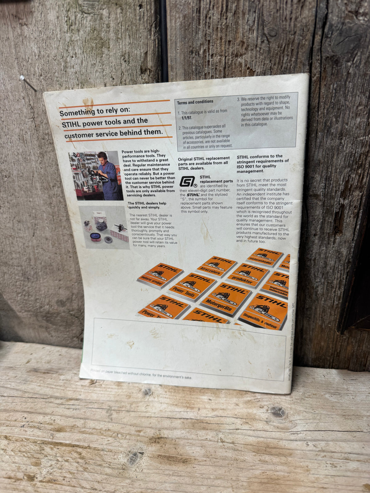 Stihl Catalogue 1997