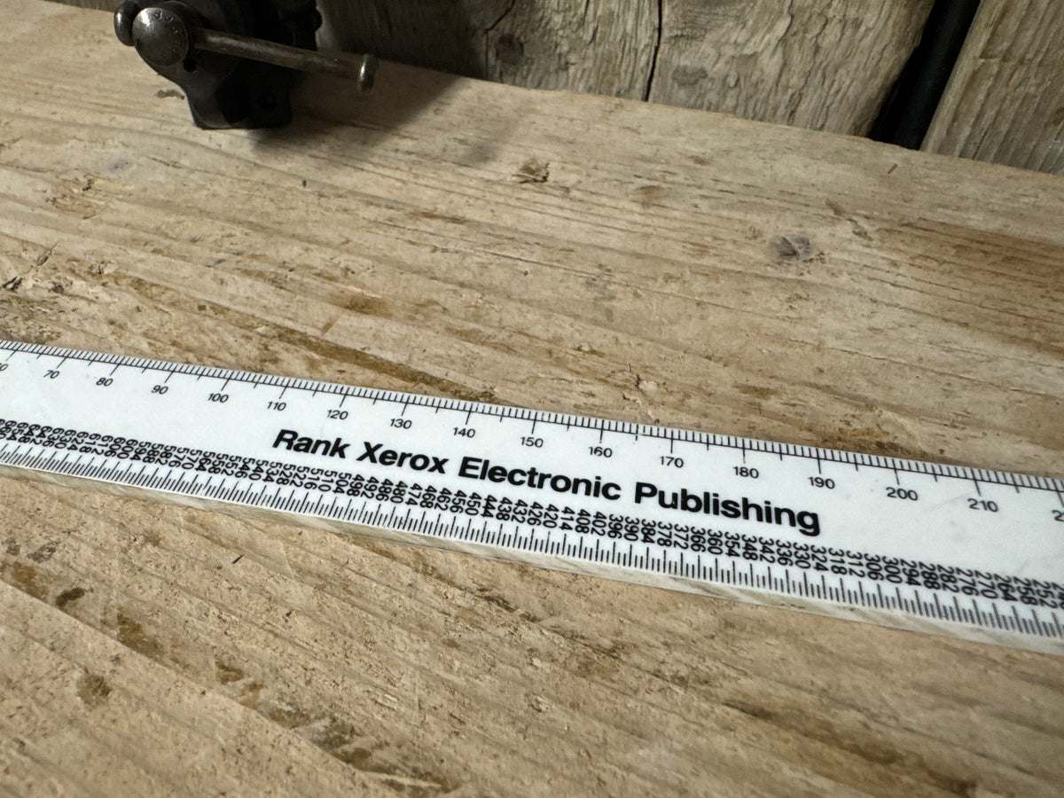 Rank Xerox Electronic Publishing 12" Plastic Rule