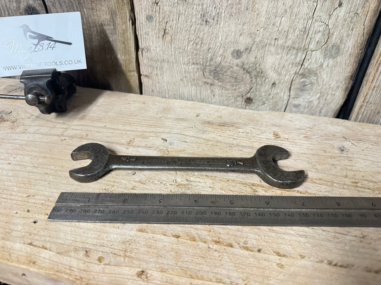 Open Combination Spanner with Military Broad Arrow.