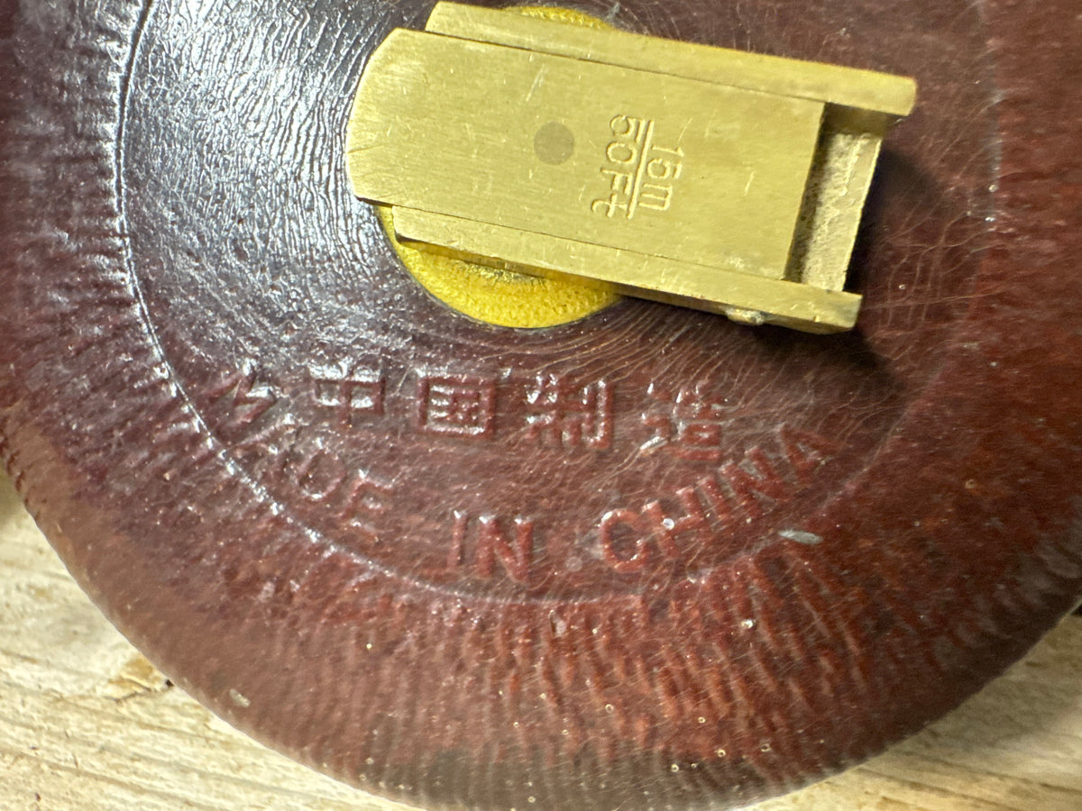 Whale Brand Leather & Brass Case 16m / 50ft Tape Measure