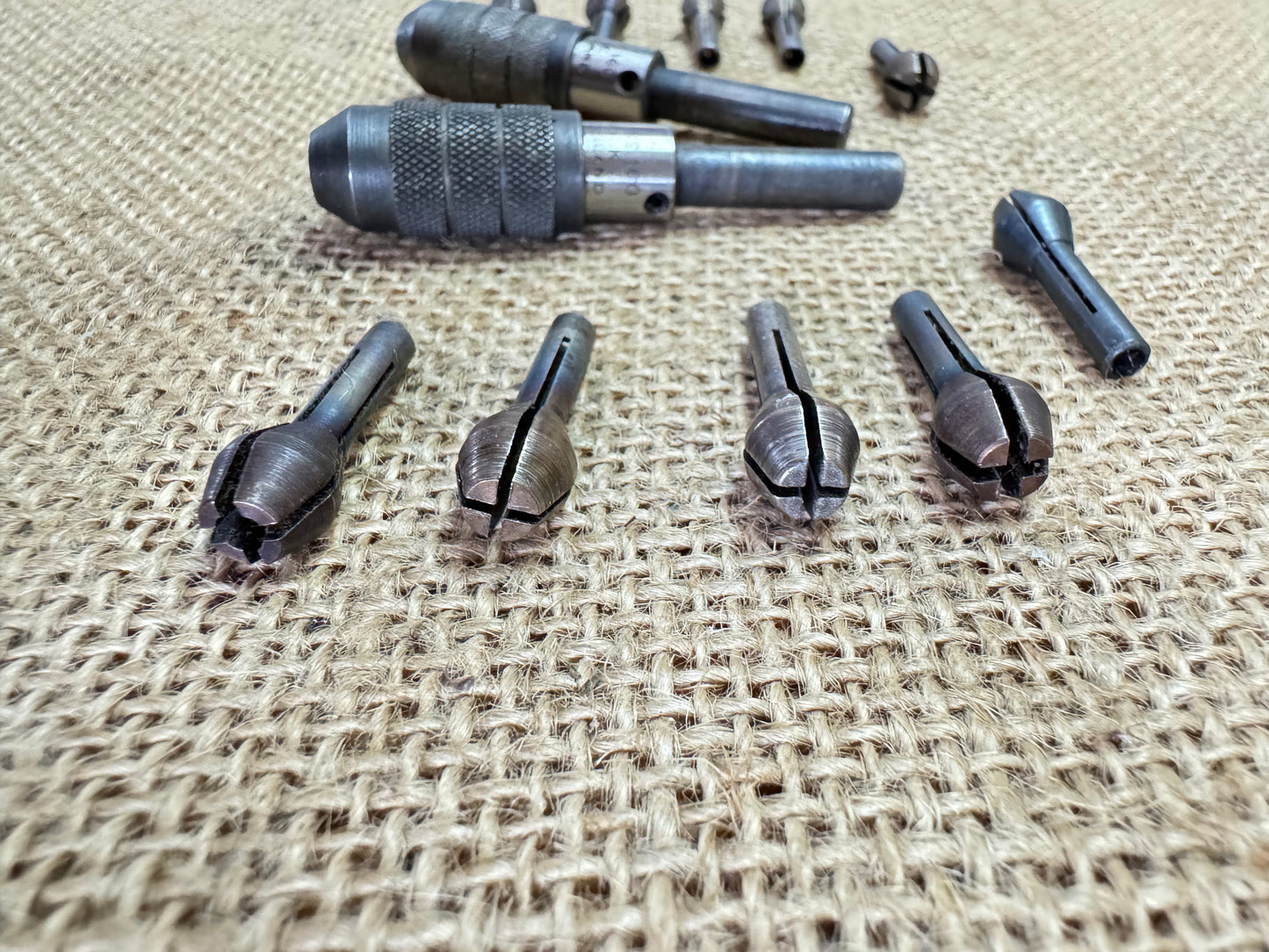 Eclipse No 160 Pin Chuck / Chuck Reducers with Chucks.
