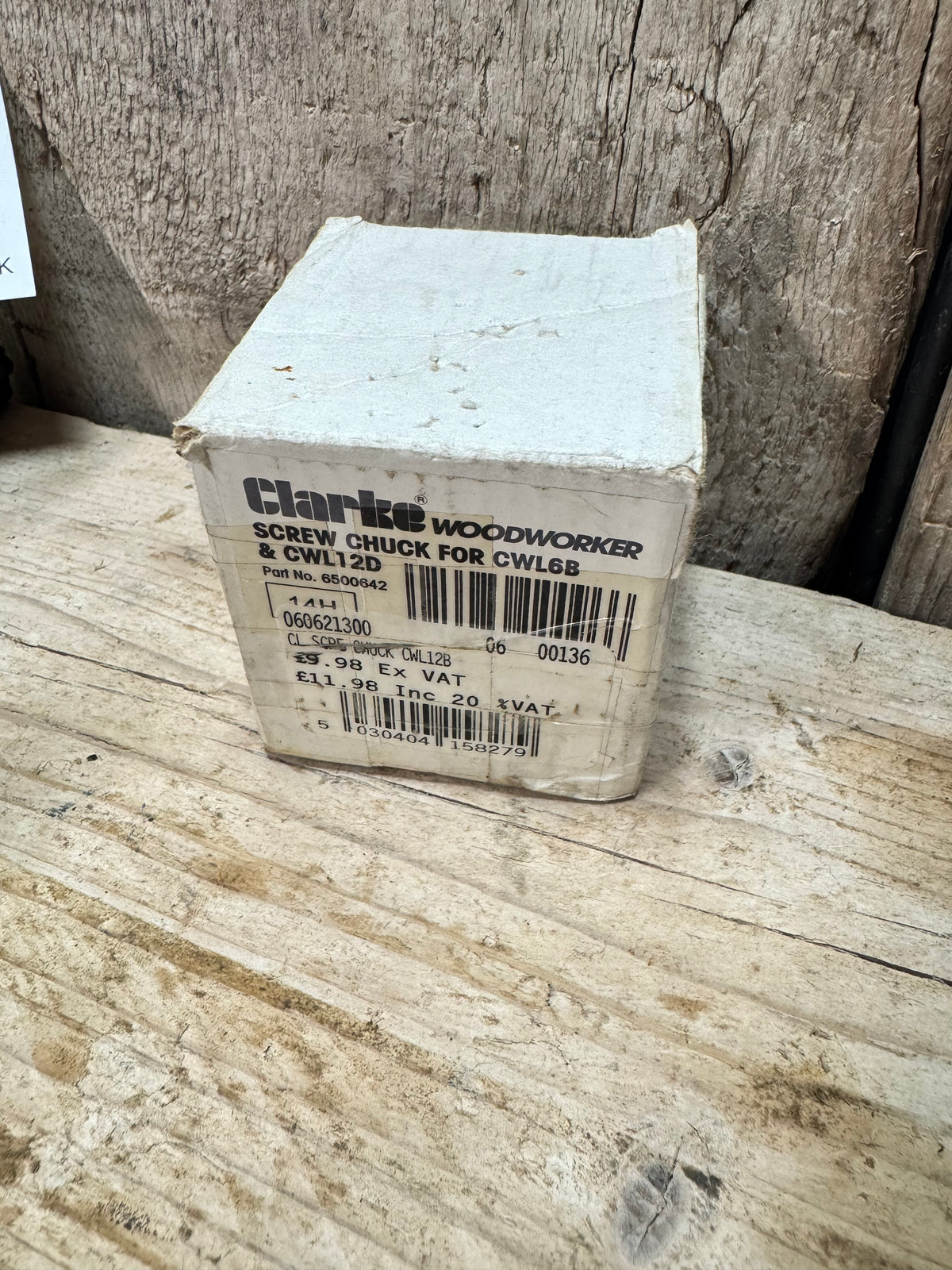 Clarke Screw Chuck for CWL6B & CWL12D