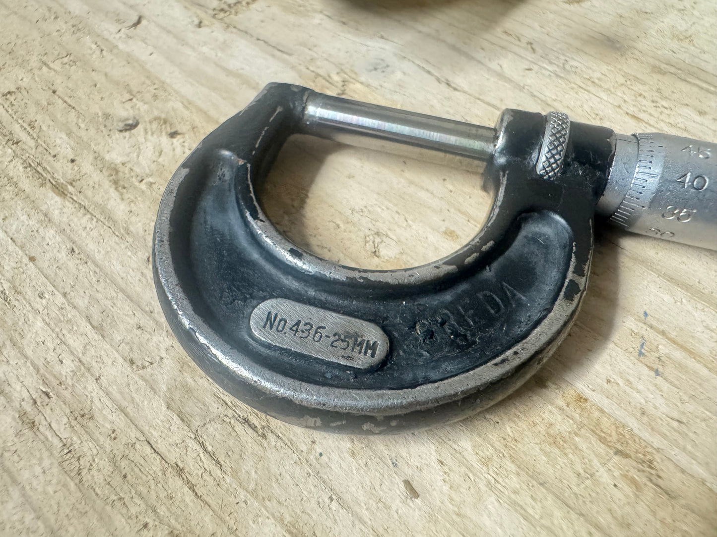 LS Starrett No 436 0-25mm Micrometer